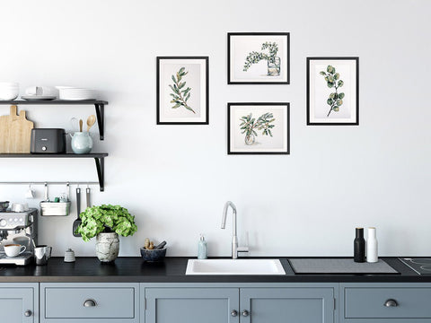 Siuvinėjimo komplektas „Eukaliptas“ (kryželiu) — ideali dovana - kaSiulai.lt