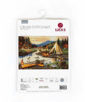 Siuvinėjimo komplektas Gold Creek 33×22 cm — mažo formato peizažas - kaSiulai.lt