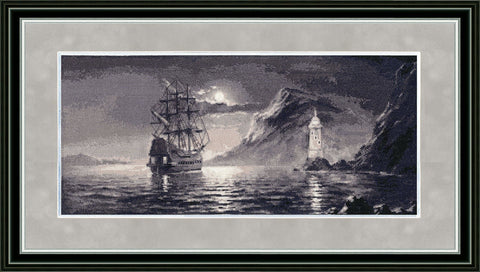 Siuvinėjimo komplektas Golden Fleece „Moon Walk“ S/MM018 (42,5×19 cm) - kaSiulai.lt