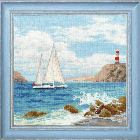 Siuvinėjimo komplektas „Grįžimas namo“, 32,5×33 cm - kaSiulai.lt