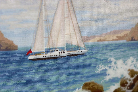 Siuvinėjimo komplektas „Grįžimas namo“, 32,5×33 cm - kaSiulai.lt
