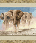 Siuvinėjimo komplektas "Heart of Africa" (Zweigart Aida 18, Madeira), 41 × 28,5 cm - kaSiulai.lt