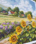 Siuvinėjimo komplektas „Kelias namo“ (kryželiu), 32×37,5 cm - kaSiulai.lt