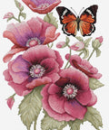 Siuvinėjimo komplektas kryželiu „Anemonų aromatas” 20×30 cm - kaSiulai.lt