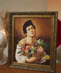 Siuvinėjimo komplektas kryželiu — Caravaggio „Berniukas su vaisių krepšiu“ (Zolotoe Runo) - kaSiulai.lt