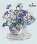Siuvinėjimo komplektas kryželiu „Melodingas skambesys“ DMC 16 ct 23×26 cm - kaSiulai.lt