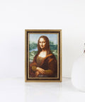 Siuvinėjimo komplektas kryželiu „Mona Liza“ — klasikinis šedevras - kaSiulai.lt