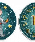Siuvinėjimo komplektas kryželiu "Skorpionas" — Zodiako ženklas, puiki dovana - kaSiulai.lt