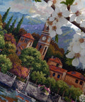 Siuvinėjimo komplektas „Lago di Como“ — Aida 16, DMC, 41 x 30 cm - kaSiulai.lt