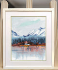 Siuvinėjimo komplektas „Laimė visai šalia“ (kryželiu), 21×28 cm - kaSiulai.lt
