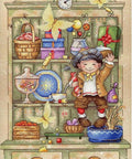 Siuvinėjimo komplektas „Saldžiamėgis“ su Aida 18 — 29 × 21 cm - kaSiulai.lt