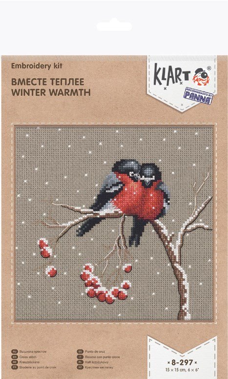 Siuvinėjimo komplektas „Šilčiau kartu“ — puiki dovana pradedantiesiems - kaSiulai.lt