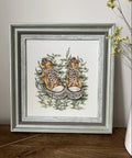 Siuvinėjimo komplektas "Sportbačiai" — Aida 14 ct, 19×22 cm, 26 spalvų - kaSiulai.lt