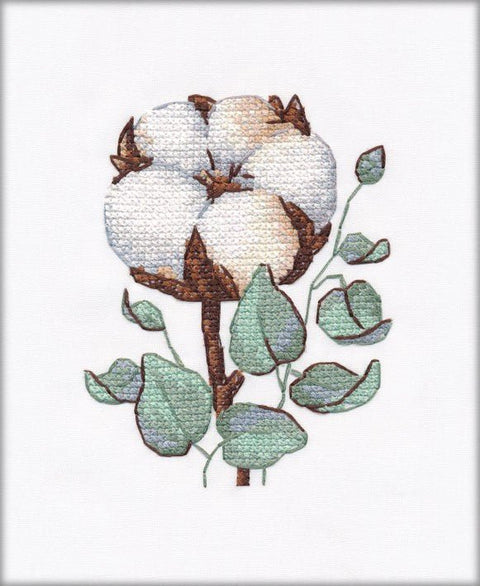 Siuvinėjimo komplektas su tirpstančia drobele PNK Kirov, 13 spalvų, 8×10,5 cm - kaSiulai.lt