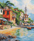 Siuvinėjimo komplektas „Varėna“ (kryželiu), 50×29 cm — įkvepiantis interjero akcentas - kaSiulai.lt