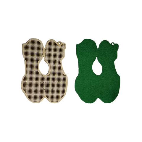 Siuvinėjimo komplektas „Žali batai“ KF022/141 - kaSiulai.lt