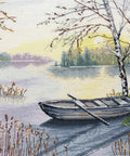 Siuvinėjimo kryželiu komplektas „Aušra“, 40×27 cm, DMC, 16 ct - kaSiulai.lt