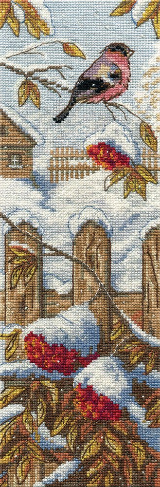 Siuvinėjimo kryželiu komplektas „Sniegena“ — ideali dovana - kaSiulai.lt