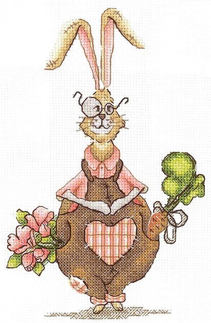Siuvinėjimo kryželiu komplektas „Sodininkas mėgėjas“ 13×20 cm - kaSiulai.lt