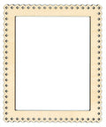 Siuvinėjimo rėmelis „Rombai“, 4 mm fanera, 19,3×23 / 14,5×18,2 cm - kaSiulai.lt