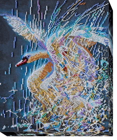 Siuvinėjimo rinkinys karoliukais „Ištikimybės šviesa“, 25×30 cm dekoratyvinei sienų puošybai