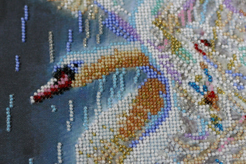 Siuvinėjimo rinkinys karoliukais „Ištikimybės šviesa“, 25×30 cm dekoratyvinei sienų puošybai