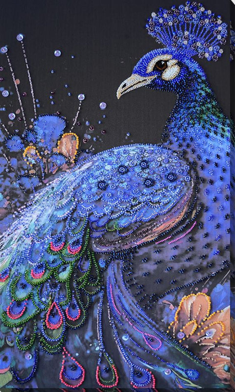 Siuvinėjimo karoliukais rinkinys „Stebuklingas paukštis“ 25 x 45 cm