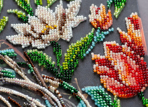 Siuvinėjimo rinkinys su karoliukais „Cherish Traditions“, 30x41 cm, AAB-934
