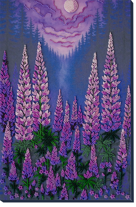 Karoliukų siuvinėjimo rinkinys „Mėnesiena“ paveikslui 24x37 cm AAB-952
