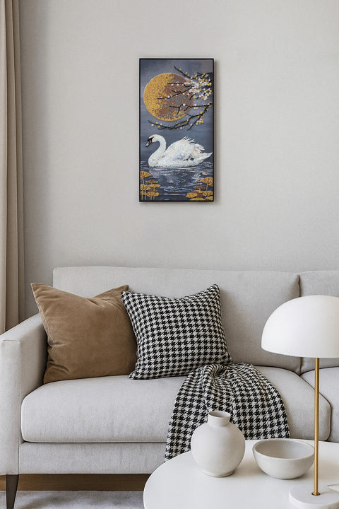 Siuvinėjimo karoliukais rinkinys „Kai pražysta siela“ 20×40 cm, schema AAB-957
