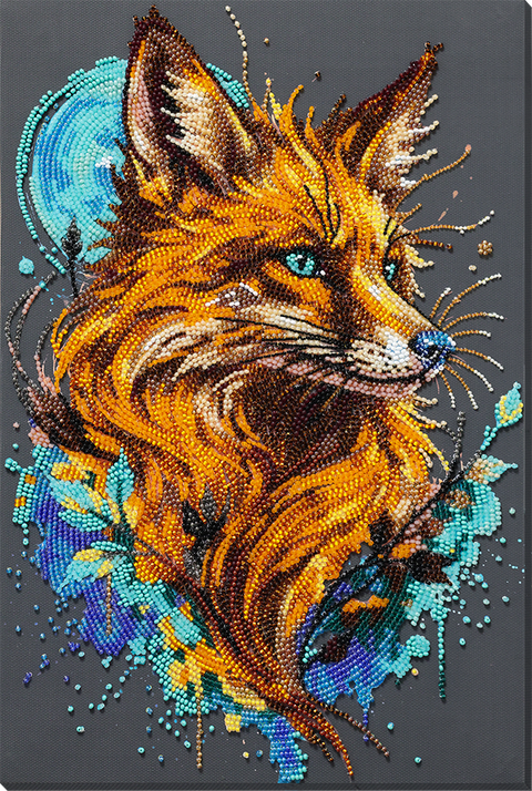 Siuvinėjimo karoliukais rinkinys „Gudrumo įsikūnijimas“ 22 x 33 cm