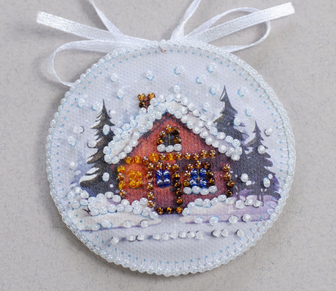 Kalėdinis dekoracijų rinkinys „Žiemos burtininkas“ 13,2 x 6,6 cm AABT-030