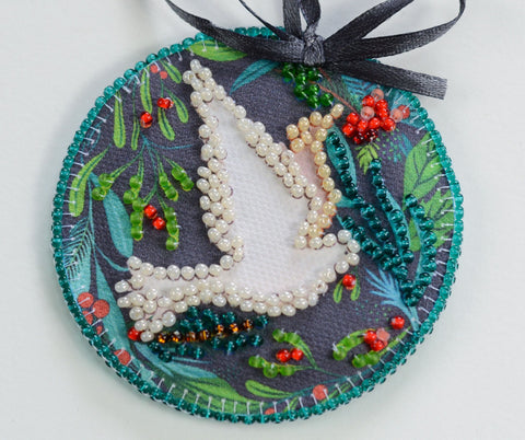 Dekoravimo rinkinys „Naujas džiaugsmas. Žiemos pasaka“ 13,2 x 6,6 cm – šventinė žiemos dekoracija