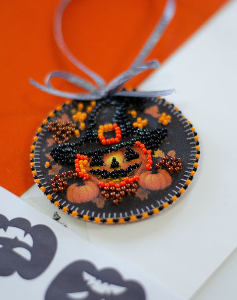 Helovino stalo dekoracija „Festive Halloween“, 13,2 × 6,6 cm, kodas AABT-039