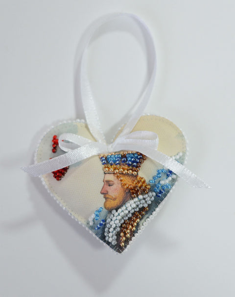 Dekoratyvinių figūrėlių komplektas „Majestic Lova“ 15x7 cm AABT-052
