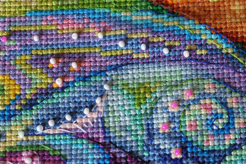 Siuvinėjimo rinkinys „Pirmoji aušra“ AAH-134, 24x24 cm dekoratyvinei kūrybai