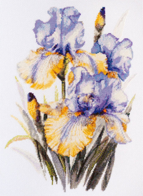 Siuvinėjimo kryželiu rinkinys „Vilkdalgiai“, 21×30 cm, kodas AAH-142