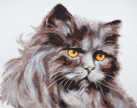 Kryželiu siuvinėjimo rinkinys „Vakaro sargas“ paveikslui 33×26 cm, AAH-155 modelis