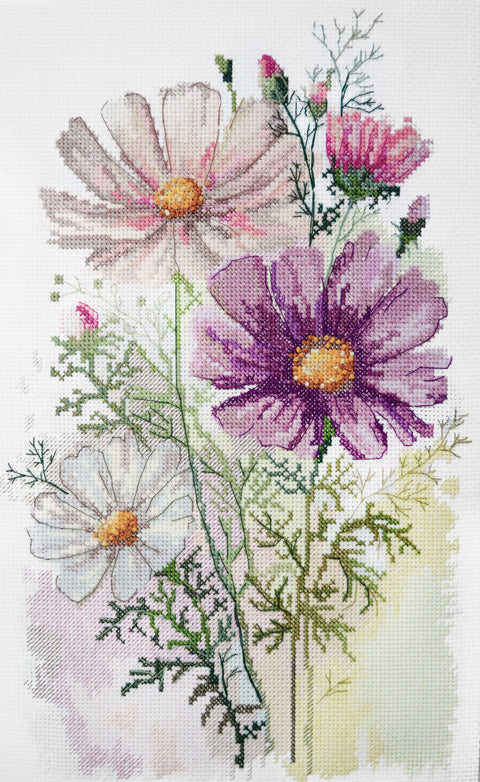 Siuvinėjimo kryželiu rinkinys „Feeling Colors Deco“ paveikslui 20x32 cm, AAH-218