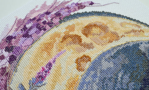 Siuvinėjimo rinkinys „Užburta mėnesiena“ 28x30 cm, schema AAH-224