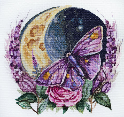 Siuvinėjimo rinkinys „Užburta mėnesiena“ 28x30 cm, schema AAH-224
