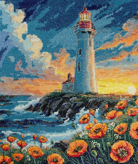 Siuvinėjimo kryželiu rinkinys „Tylios spalvos“ 23×26 cm (AAH-295)