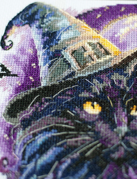 Siuvinėjimo kryželiu rinkinys „Magijos šešėliai“, 20×20 cm paveikslas, AAH-306