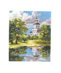 Siuvinėjimo rinkinys Alisa "Bažnyčios atspindys" 3-11 (18x21 cm) - kaSiulai.lt