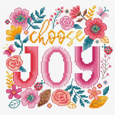 Siuvinėjimo rinkinys Choose Joy 15x14cm SLETIL9913 - 🧶kaSiulai.lt