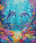 Siuvinėjimo rinkinys Cross stitch Sea Life 26x32cm SLETIL9911 - 🧶kaSiulai.lt