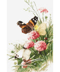 Siuvinėjimo rinkinys LetiStitch Butterflies in the Field SLETI938 27x17cm - kaSiulai.lt