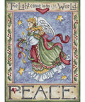 Siuvinėjimo rinkinys LetiStitch Peace Angel SLETI991 28x21cm - kaSiulai.lt