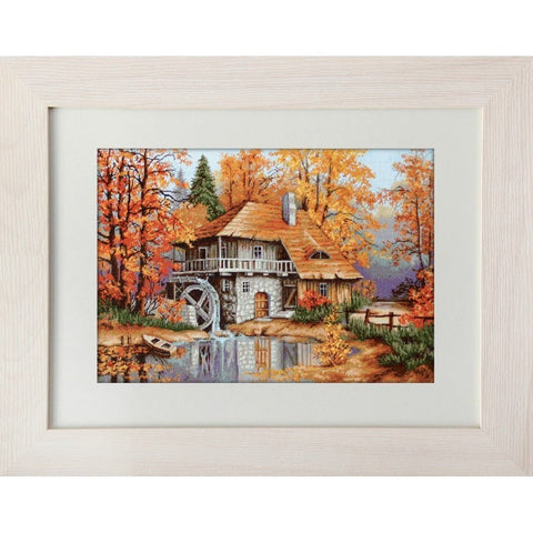 Siuvinėjimo rinkinys Luca-S Autumn Landscape SG481 37x26cm - kaSiulai.lt