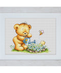 Siuvinėjimo rinkinys Luca-S Bear with Watering SB1053 16.5x13cm - kaSiulai.lt